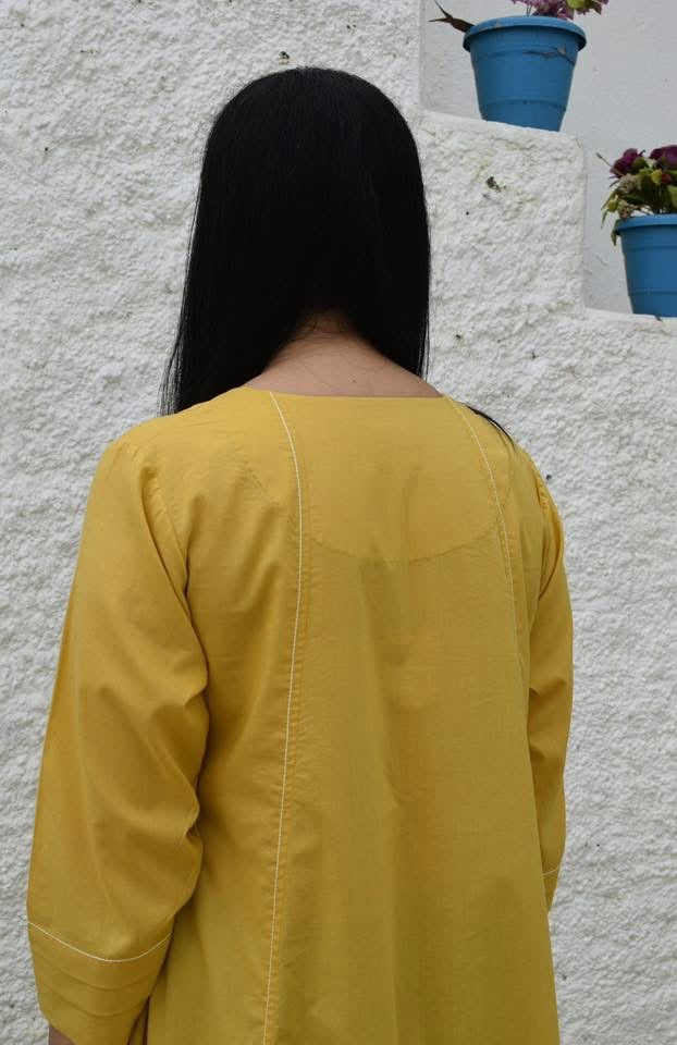 Fine cotton kurti and pant for summer
