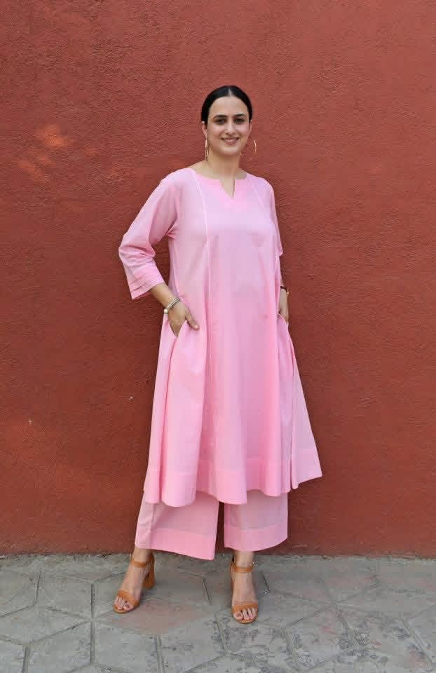 Fine cotton kurti and pant for summer