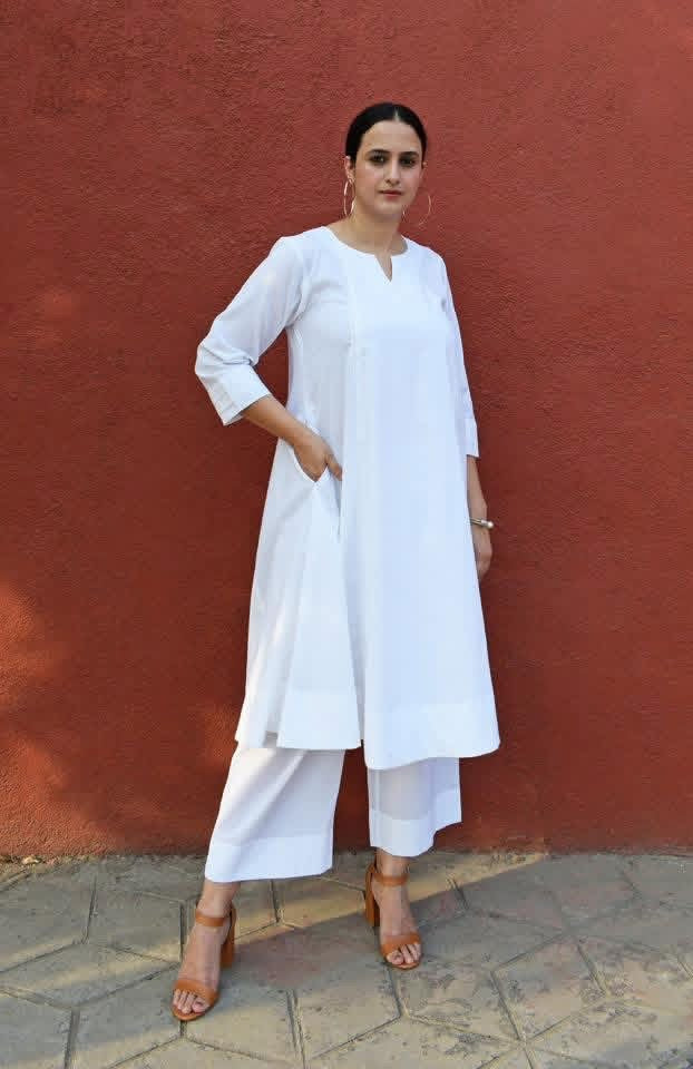 Fine cotton kurti and pant for summer