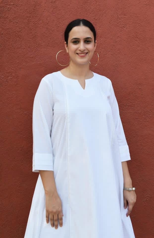 Fine cotton kurti and pant for summer